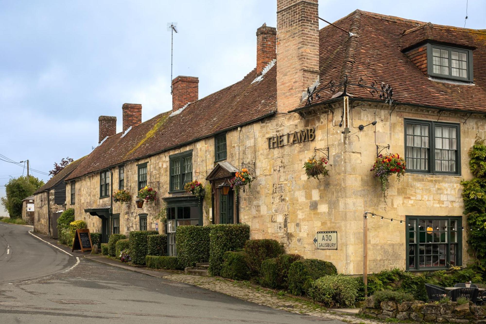 The Lamb Inn Hindon Exterior foto