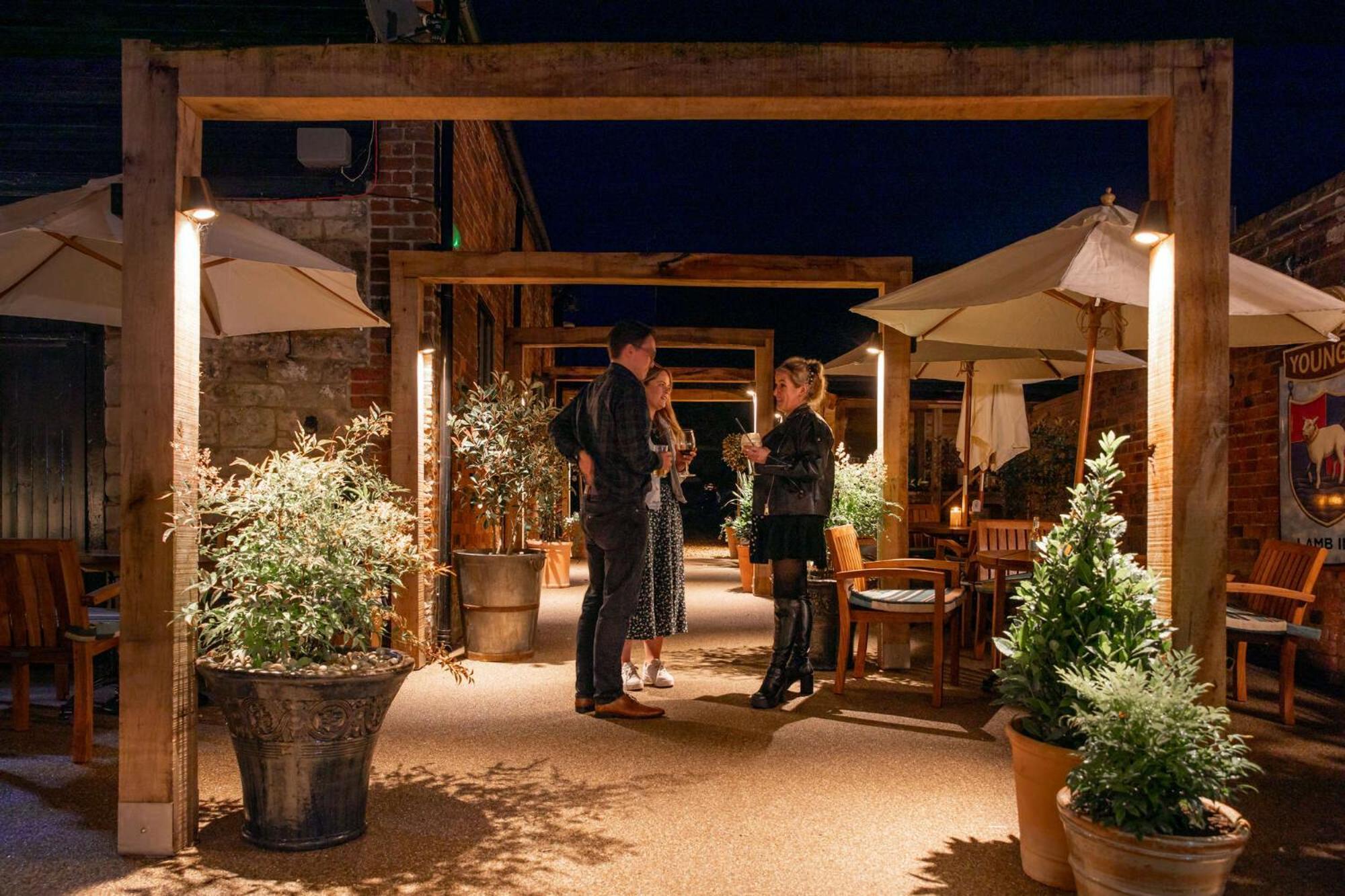 The Lamb Inn Hindon Exterior foto